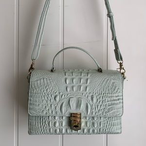 Brahmin ‘Danielle’ satchel in Sea Glass